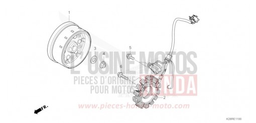 GENERATRICE CRF125FS de 2025